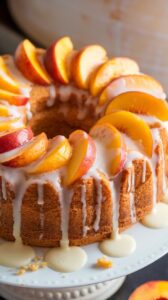 Peach cobbler pound cake recipe